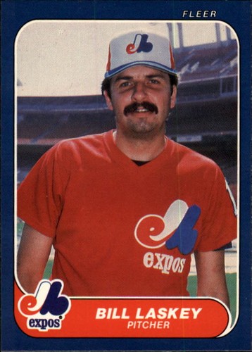 B1118 1986 fleer baseball - b1118-,