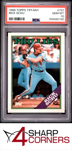 1988 topps tiffany 731 - topps, #731