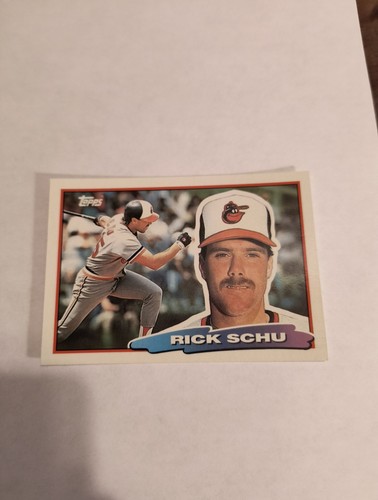 Rick schu 1988 topps big - 1988,