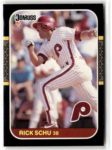 Phillies rick schu 509 1987 - rick,