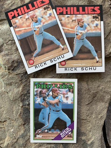 Rick schu baseball cards - rick,