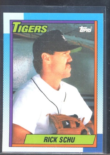 Rick schu 1990 topps - 1990,