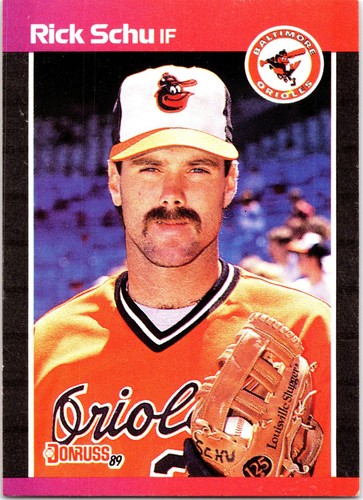 1989 donruss 406b - donruss, schu