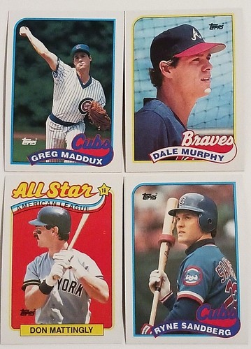 1989 topps baseball - topps, #201-400