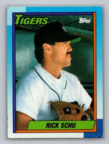 1990 rick schu topps tiffany - 1990,