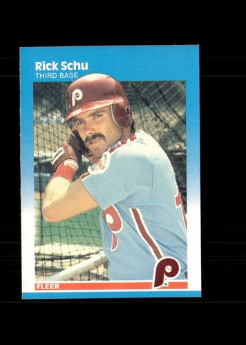 1987 fleer rick schu - 1987, #188
