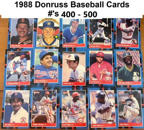 1988 donruss baseball cards - 1988,